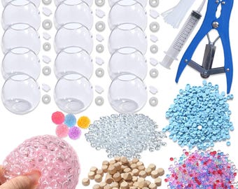 DIY Stress Ball Making Kit, Sensory Squishy Craft Supplies, Kids DIY Toy