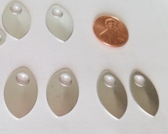 Dragon Scales - Aluminum - Small - FROST - Sets of 100