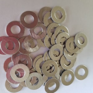 Dragon Scales 12mm Circles - Aluminum - Silver - Sets of 200