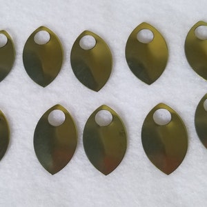 Dragon Scales - Titanium - GOLD Large  - Sets of 10