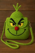 Grinch Crochet Christmas Bag Pattern - Instant Download Pdf product logo