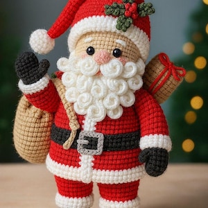 Festive Crochet Toy Pattern – Instant Download PDF