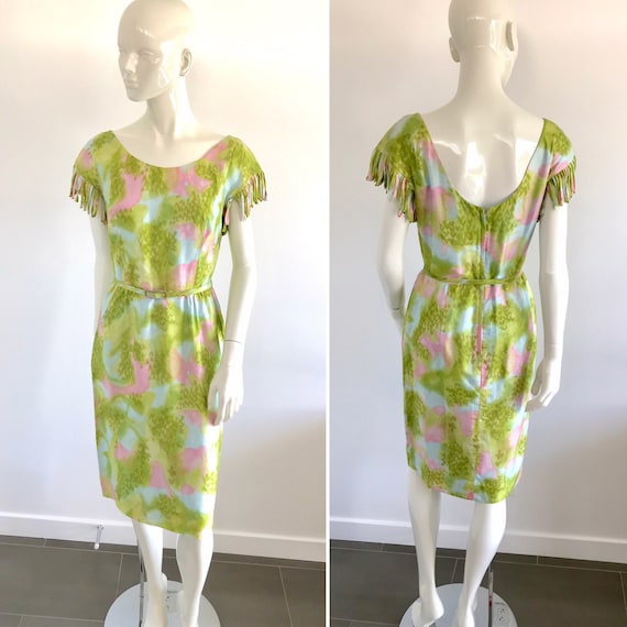 Beautiful Vintage 1950s Tabak of California Pastel