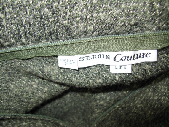 Fantastic Vintage 1980s St. John Couture Label Kn… - image 10