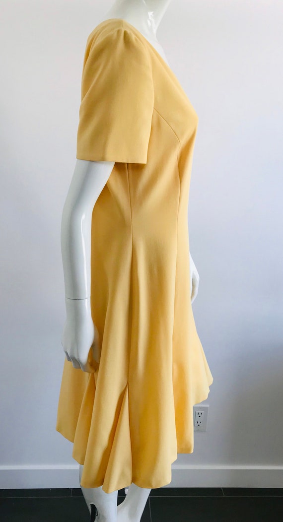 Pretty Vintage 1980s 1990s Escada Fit and Flare D… - image 8