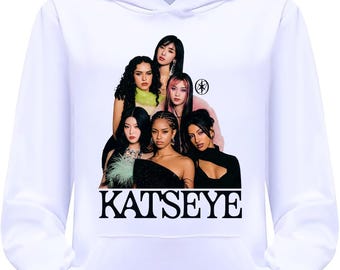 Sudadera unisex con capucha K-POP Katseye v.3