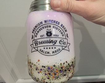 Witches brew mason jar - ready to ship