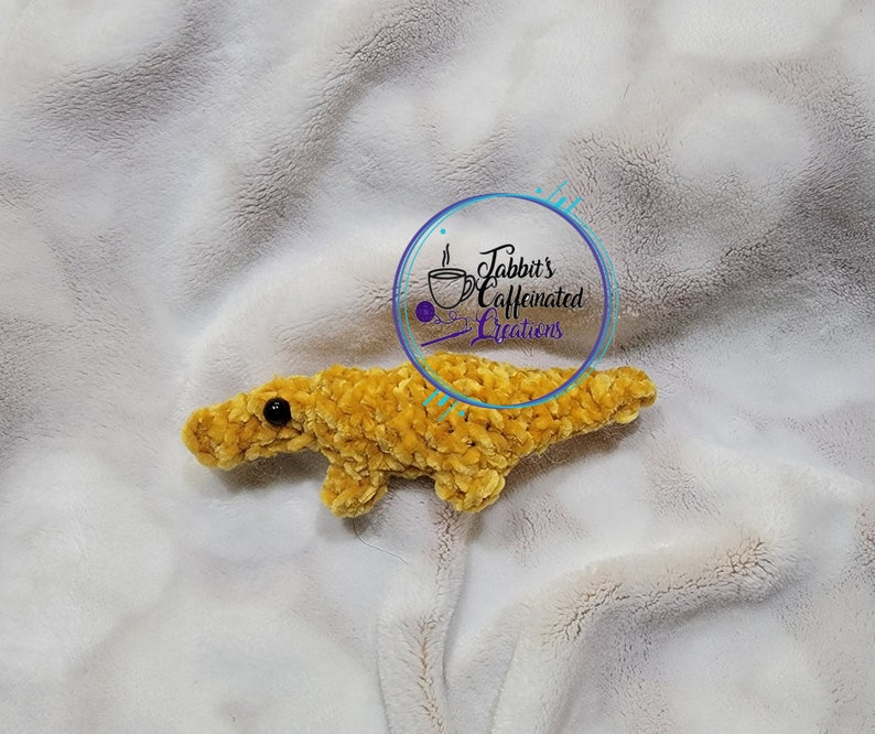 dino chicken nuggies crochet physical item Kronosaurus