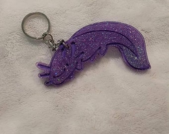 Axolotl keychain