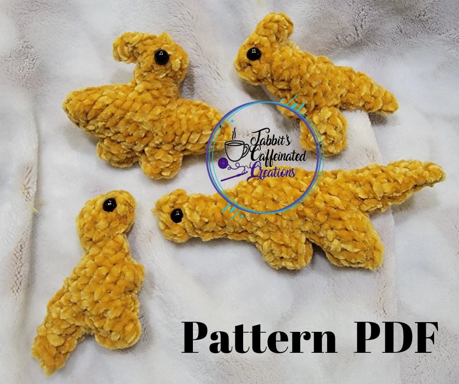 FREE Emotional Support Nuggets: Crochet pattern
