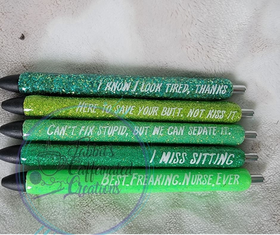 Snarky Pens: Charge Nurse - Set of 9 Pens – snarkynurses