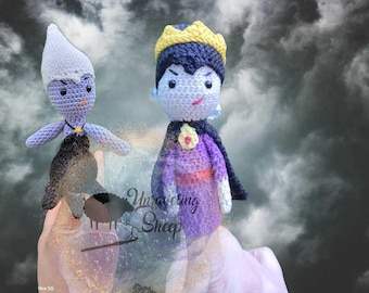 Villan Finger Puppets - Crochet
