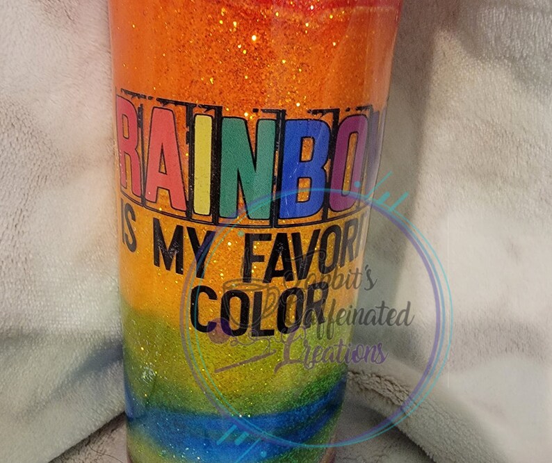 Rainbow is my favorite color ready to ship image 2