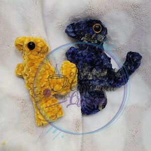 dino chicken nuggies crochet physical item image 4