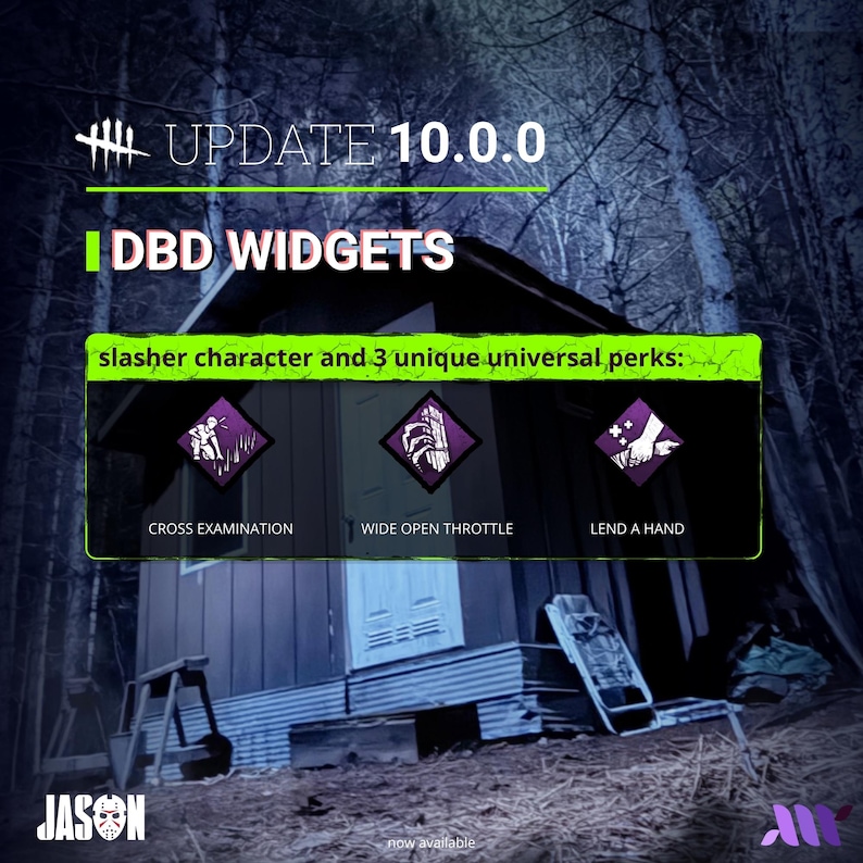 Killers Roulette - Perks Survs Dead by Daylight for StreamElements - Interactive Widget for Twitch and OBS - Killers - Perks Roulette DBD. image 2
