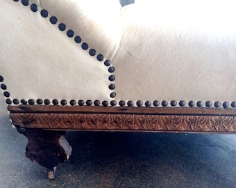 Circa Late 1800's Vintage Psychiatrist's Fainting Lounge