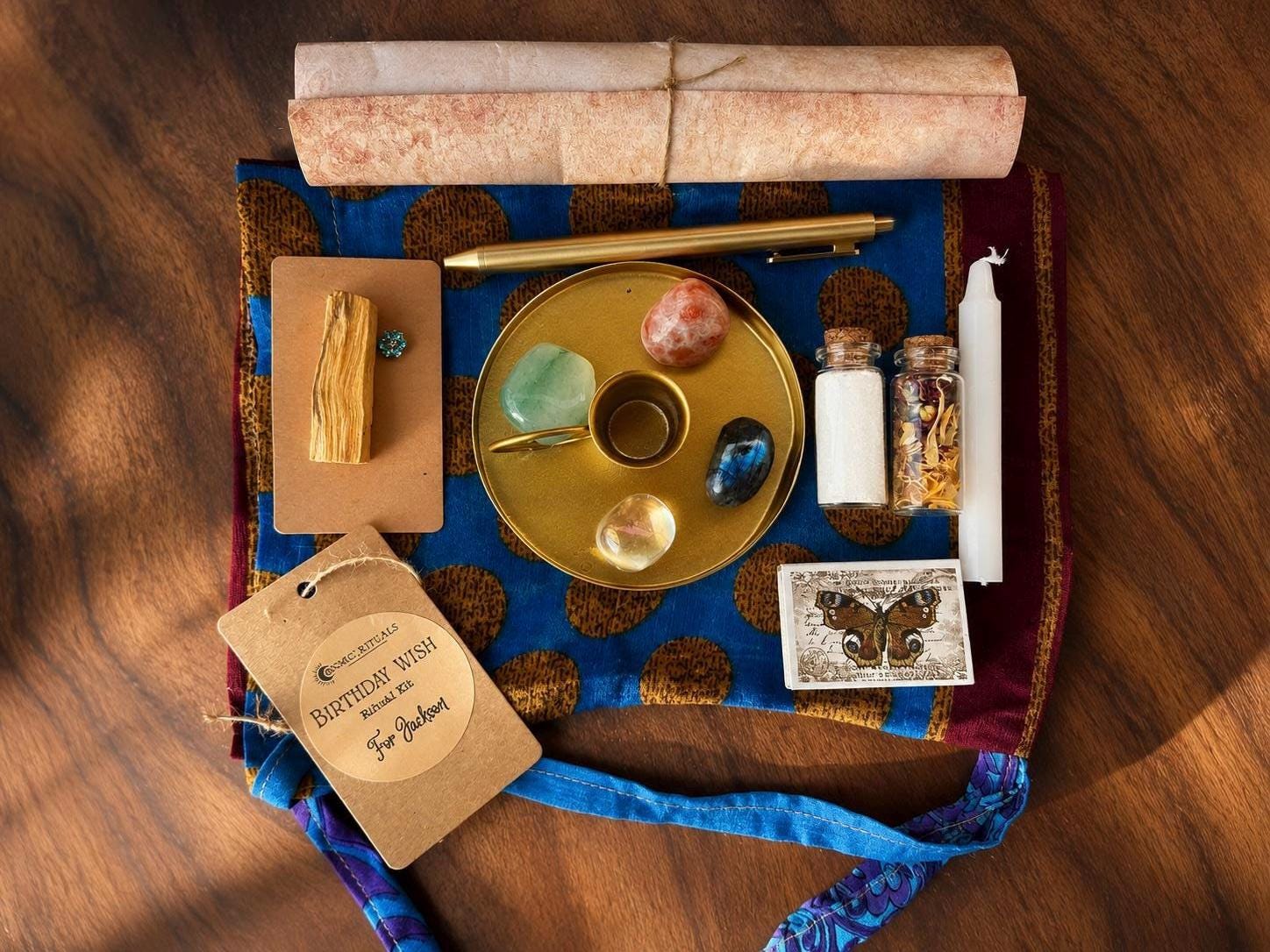 Personalized Birthday Ritual Kit – Step Into Your New Timeline | Custom ...