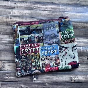 Tales from the Crypt Inspired Zip Pouch