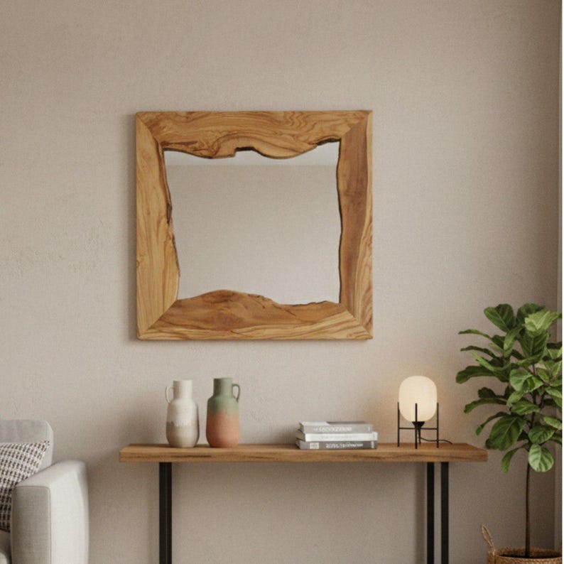 handmade wooden mirror, live edge mirror, olive wood mirror, rustic wall decoration, natural wood mirror, unique wooden mirror, farmhouse mirror, boho mirror decor, handcrafted wooden mirror, wall mirror wood, organic design mirror, bathroom wooden mirror, entryway rustic mirror, olive wood mirror, rustic wall decor, natural wood mirror, unique wooden mirror, bathroom wood mirror, wall mirror, decorative mirror, wooden mirror, large wall mirror