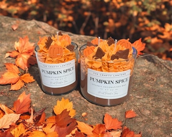 Pumpkin Spice Organic Coconut/Soy Wax Candles