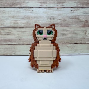 Meowl Brainrot Figurine – 3D Printed Fidget Desktop Buddy