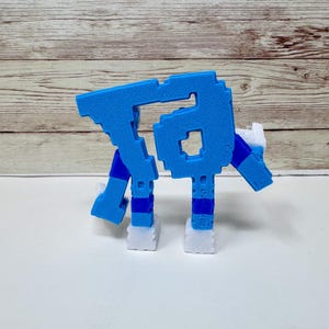 Six Seven 67 Brainrot Figurine – 3D Printed Fidget Desktop Buddy image 3