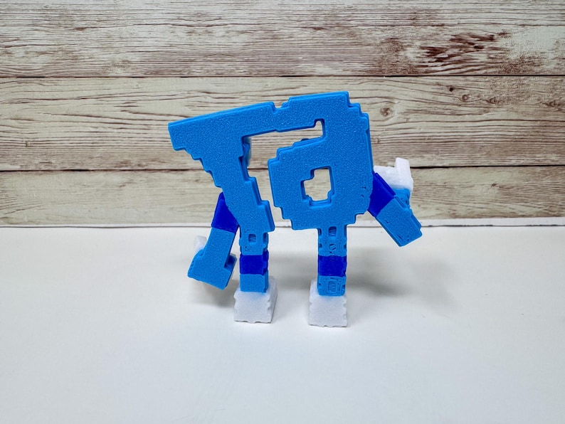 Six Seven 67 Brainrot Figurine – 3D Printed Fidget Desktop Buddy image 3