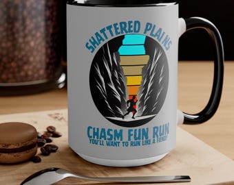 Taza de café de la Carrera Divertida del Abismo de Stormlight Archive – Regalo para amantes de los libros de Brandon Sanderson