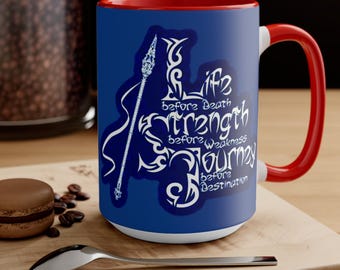 Stormlight Archive Coffee Mug – Life Before Death, Book Lover Gift