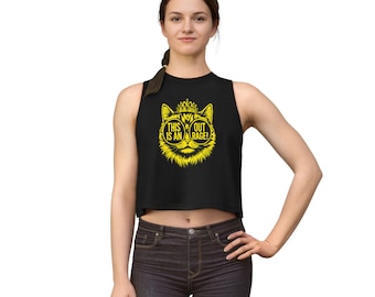 Top corto con estampado de donut de la Princesa Outrage / Comfort Colors estilo vintage