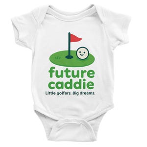 Future Caddie Baby Onesie | Golf Lover Gift