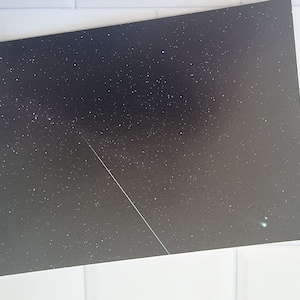 Comet Swan an Eta Aquarid Meteor Postcard