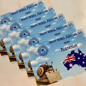 Australia - World Postcard Day 2025 - WPD - Snail Mail Love Series