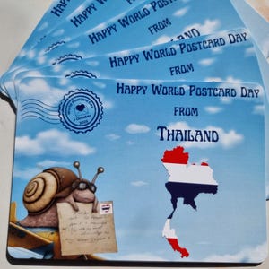 Thailand - World Postcard Day 2025 - WPD - Snail Mail Love Series