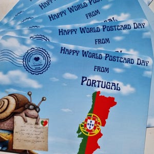 Portugal - World Postcard Day 2025 - WPD - Snail Mail Love Series