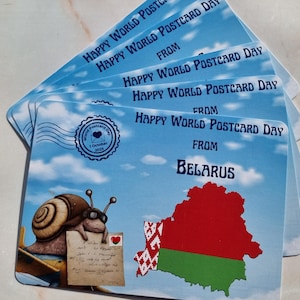Belarus - World Postcard Day 2025 - WPD - Snail Mail Love Series
