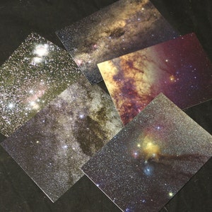 Astronomie Set (5 Postkarten)