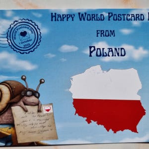 Poland - World Postcard Day 2025 - WPD - Snail Mail Love Series