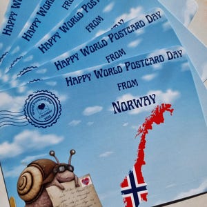 Norway - World Postcard Day 2025 - WPD - Snail Mail Love Series