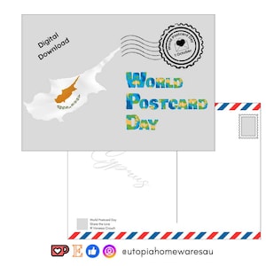 Cyprus - World Postcard Day - Digital Download