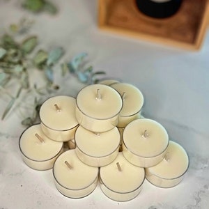 Soy Wax tealight candles - scented