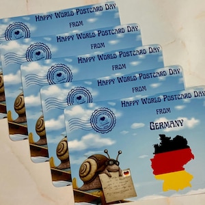 Germany - World Postcard Day 2025 - WPD - Snail Mail Love Series