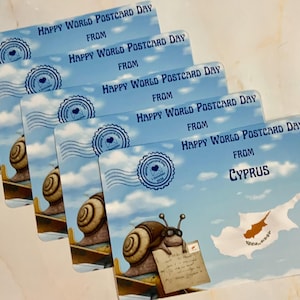 Cyprus - World Postcard Day 2025 - WPD - Snail Mail Love Series