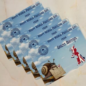 Great Britain - World Postcard Day 2025 - WPD - Snail Mail Love Series