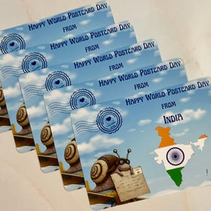 India - World Postcard Day 2025 - WPD - Snail Mail Love Series