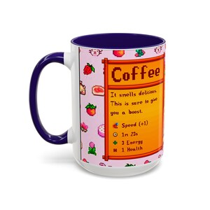 Stardew Valley Jumino Coffee Mug, Farming Game Gamer Gift, Ceramic Cup image 10
