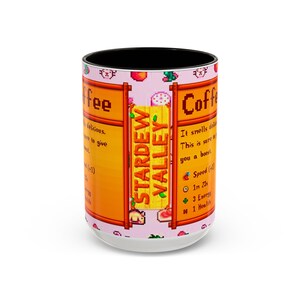 Stardew Valley Jumino Coffee Mug, Farming Game Gamer Gift, Ceramic Cup image 6