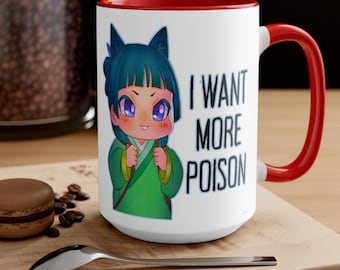 Apothecary Diaries Mug, Anime Coffee Cup, Manga Gift
