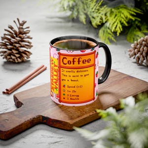 Stardew Valley Jumino Coffee Mug, Farming Game Gamer Gift, Ceramic Cup image 2