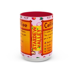 Stardew Valley Jumino Coffee Mug, Farming Game Gamer Gift, Ceramic Cup image 4